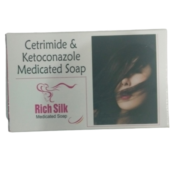 Rich Silk Medicated Soap - Nemi Pharmaceuticals