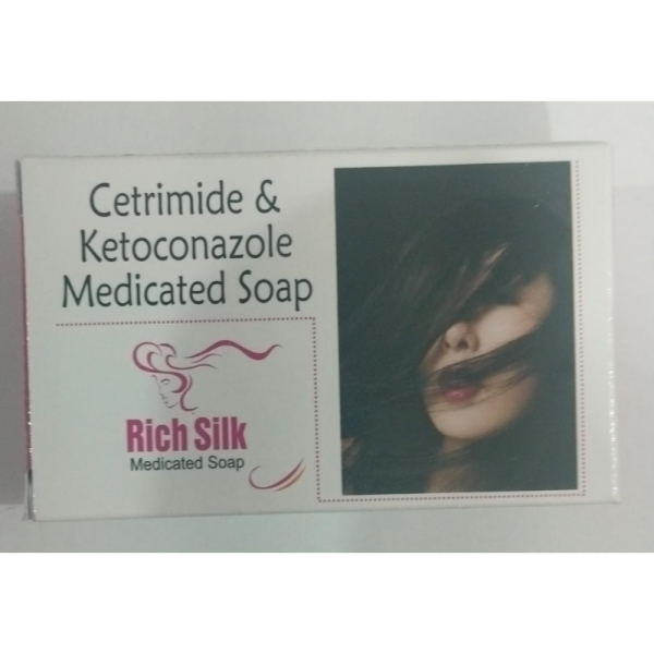 Rich Silk Medicated Soap - Nemi Pharmaceuticals
