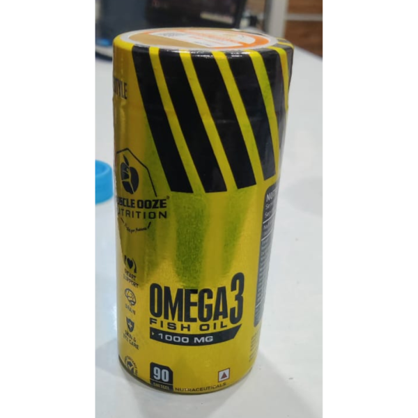 Omega-3 Capsules - Muscle Ooze Nutrition