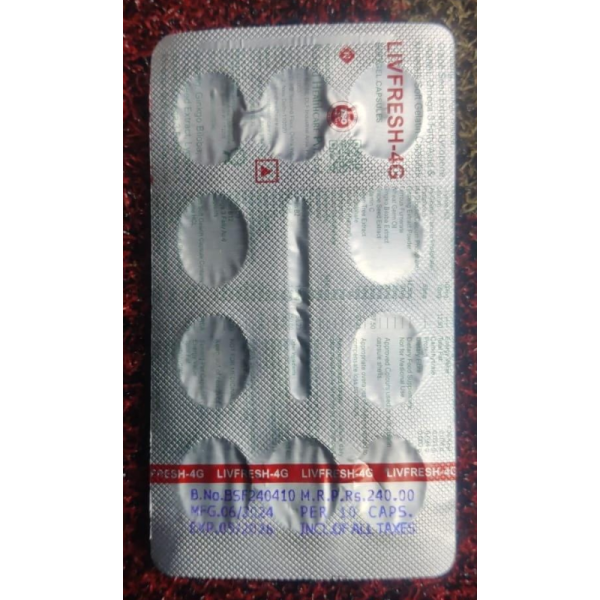 LIVFRESH-4G CAPSULES - Nukind Healthcare
