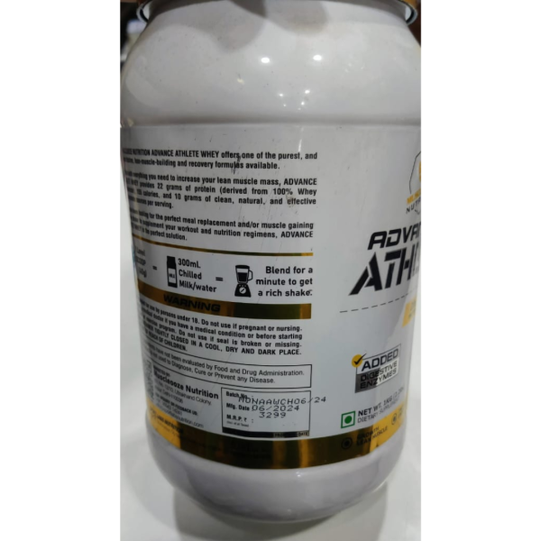 Advanced Athlete Whey - Muscle Ooze Nutrition