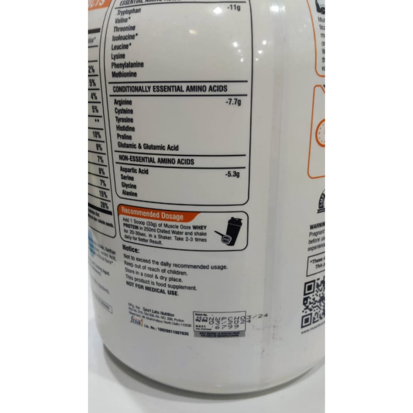 Whey Protein - Muscle Ooze Nutrition