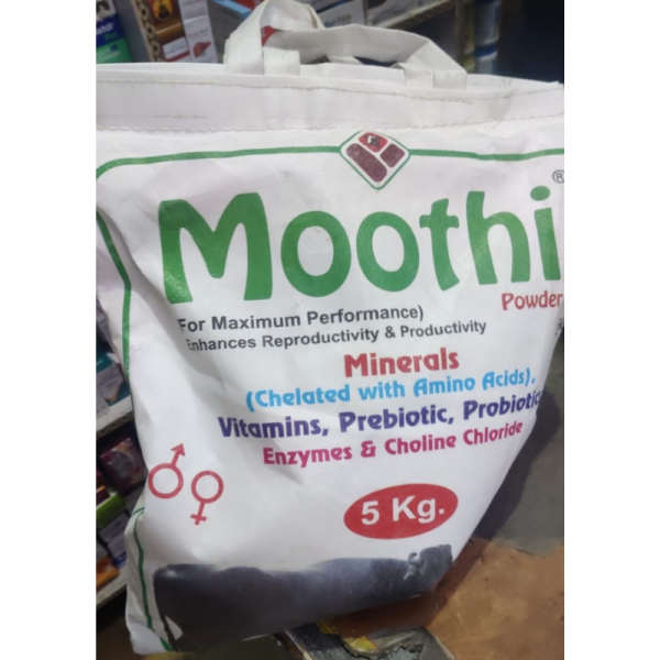 Moothi Enhances Productivity and Fertility Powder - Techovet Pharma Ptd Ltd
