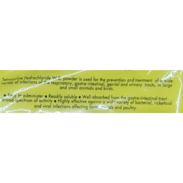 Tetracycline Hydrochloride Water Soluble Powder Vet - MSD Animal Health