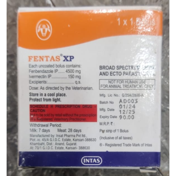 Fentas XP - Intas Pharmaceuticals Ltd