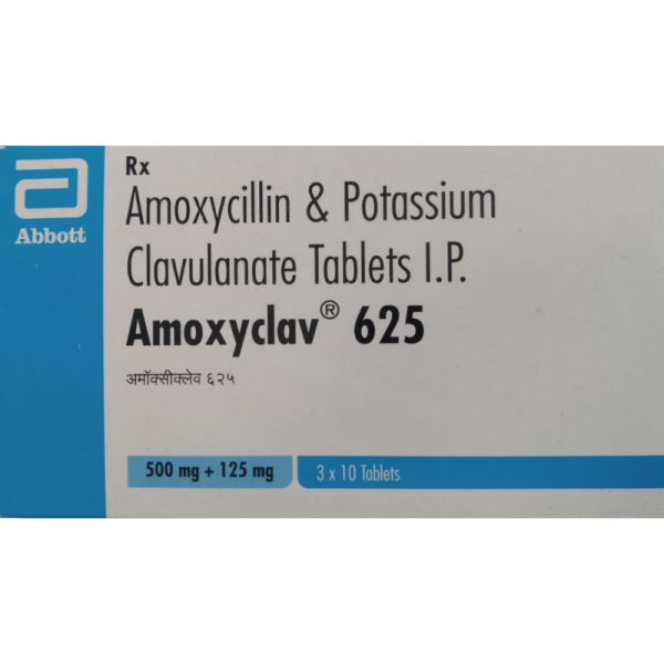 Amoxyclav 625 Tablets - Abbott
