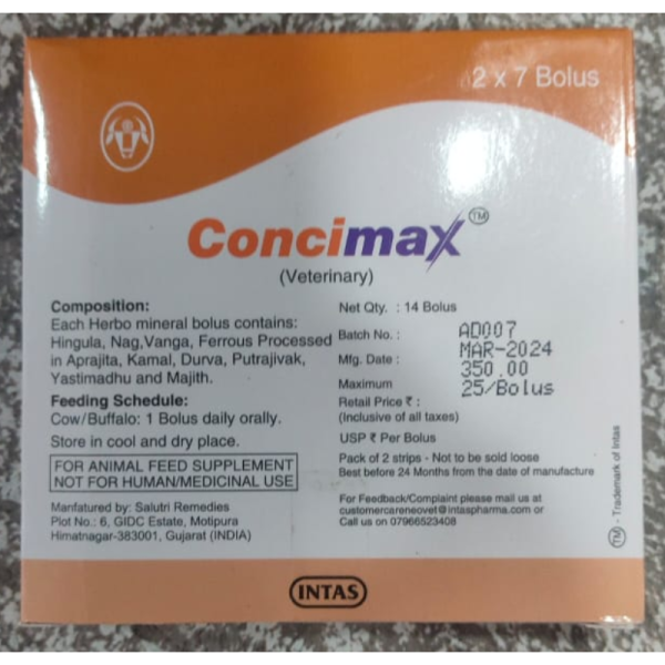 Concimax - Intas Pharmaceuticals Ltd