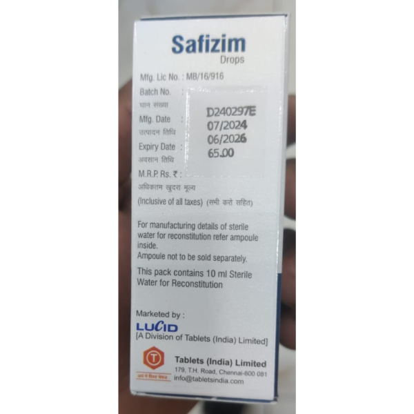 Safizim Drops - Lucid Pharmatech LLP