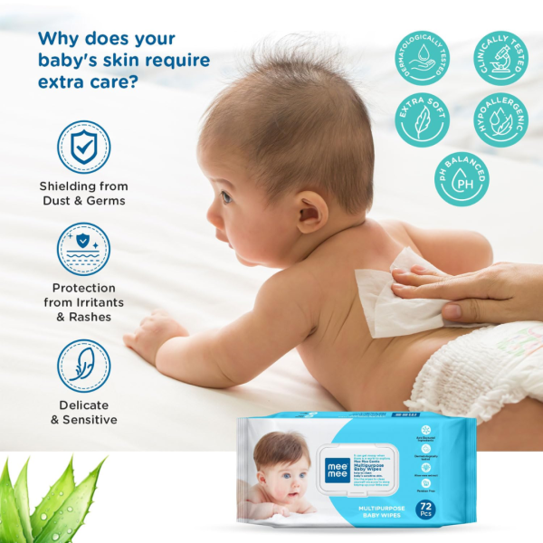 Baby Wet Wipes - Mee Mee