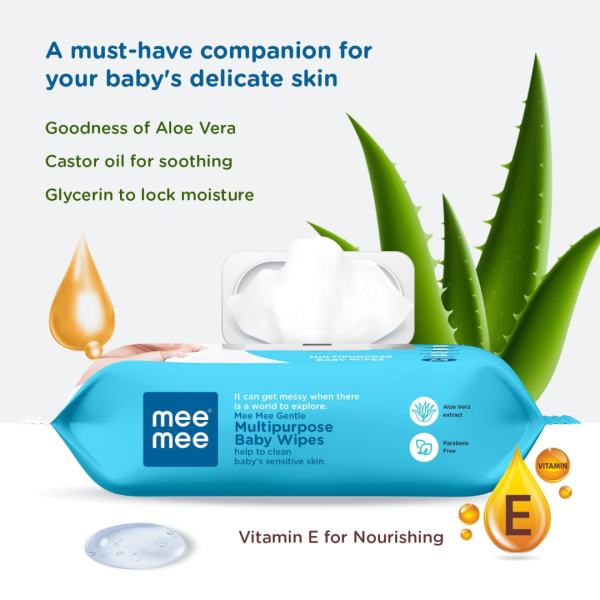 Baby Wet Wipes - Mee Mee