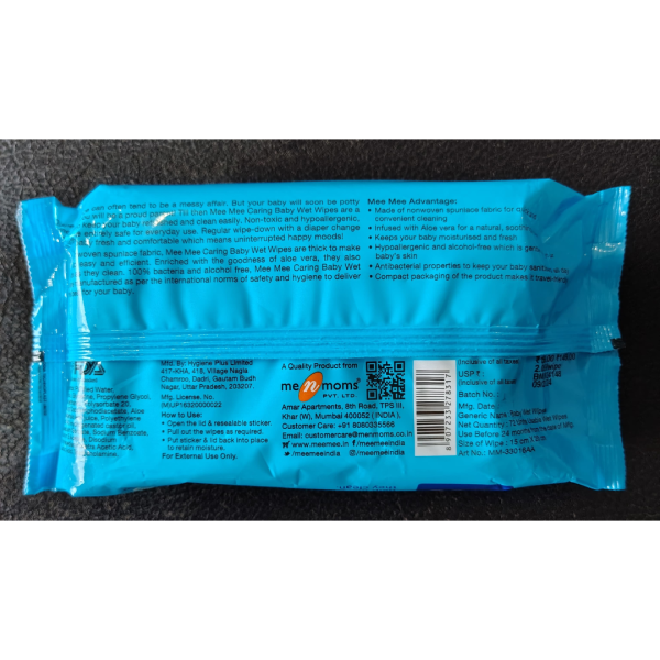 Baby Wet Wipes - Mee Mee