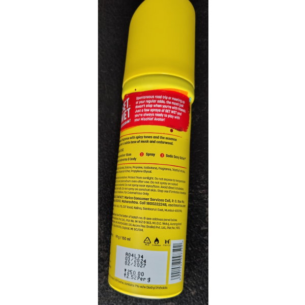 Deodorant - Set Wet