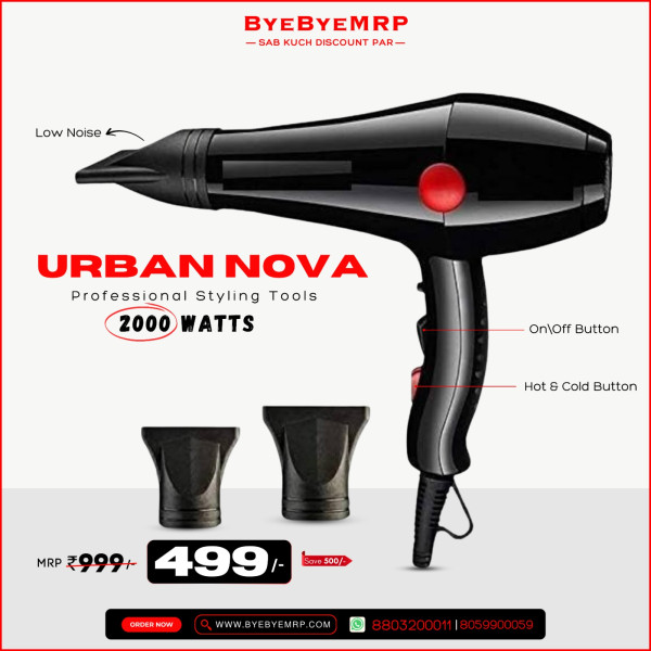 Hair Dryer - Urban Nova