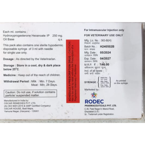 Hygen Vet Injection - Rodec
