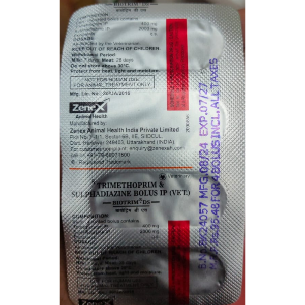 Biotrim DS - Zenex AH