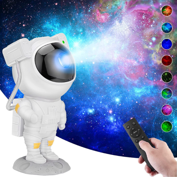 Astronaut Galaxy Projector Image