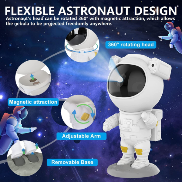 Astronaut Galaxy Projector image 3