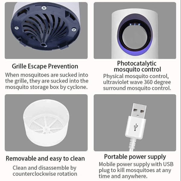 Mosquito Killer Lamp Blue Hole image 3