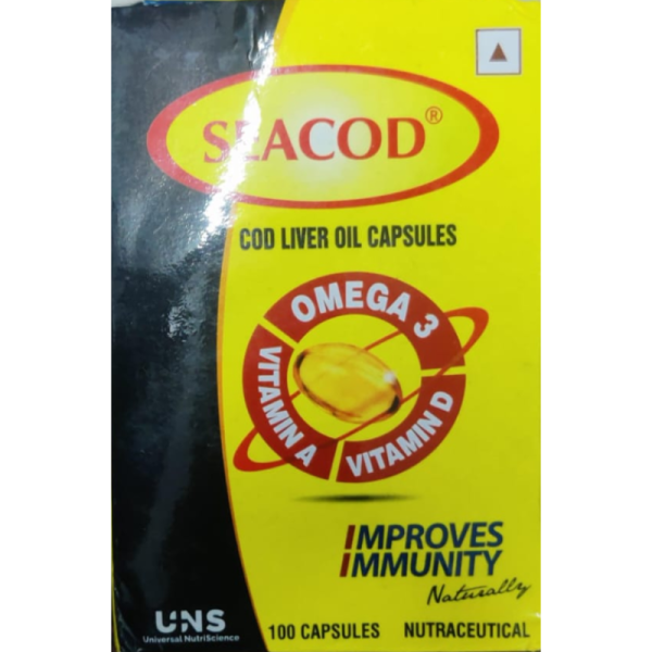 Seacod Liver Oil Capsules - Universal Nutriscience