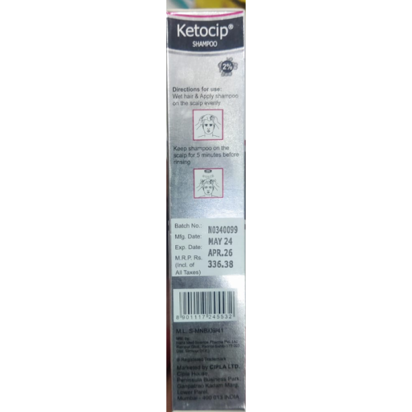Ketocip Shampoo - Cipla