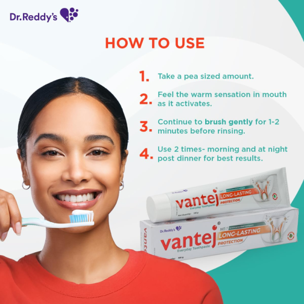 Vantej Toothpaste - Dr Reddy's Laboratories Ltd
