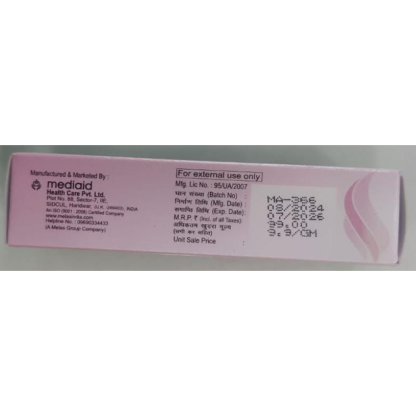 Melas Alfa Cream - Mediaid Health Care