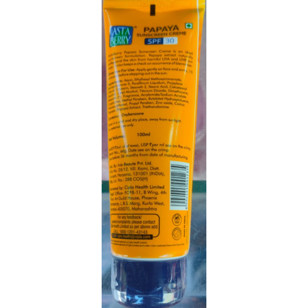 Sunscreen - Astaberry