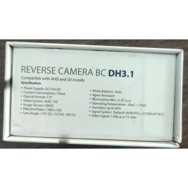 Front & Rear View Camera - Blaupunkt