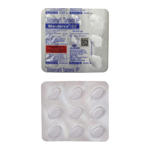 Manforce 50mg Tablets-Image