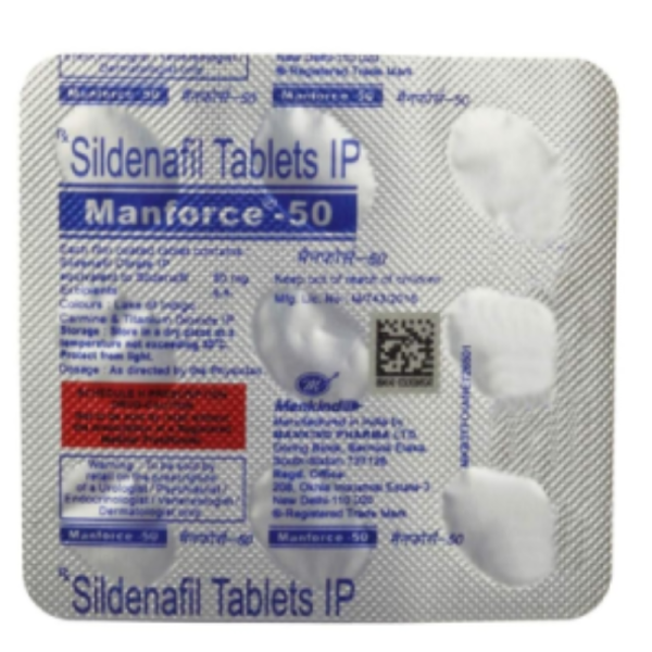 Manforce 50mg Tablets - Mankind Pharma Ltd