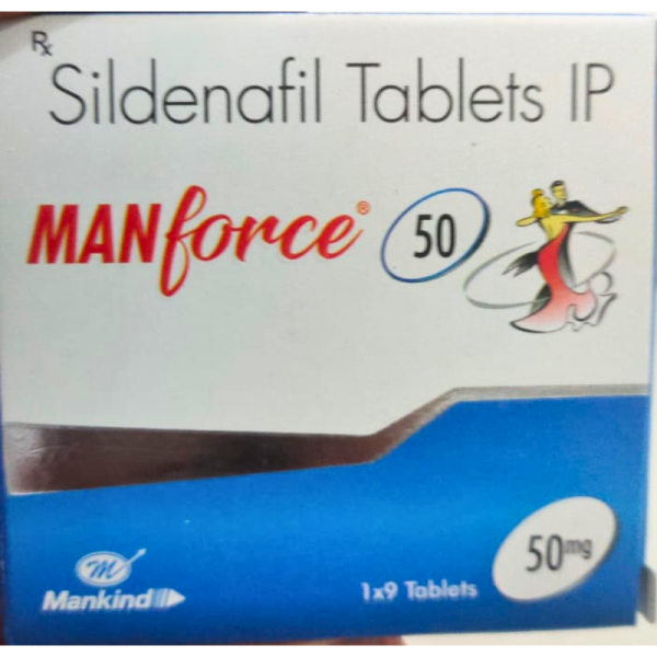 Manforce 50mg Tablets - Mankind Pharma Ltd