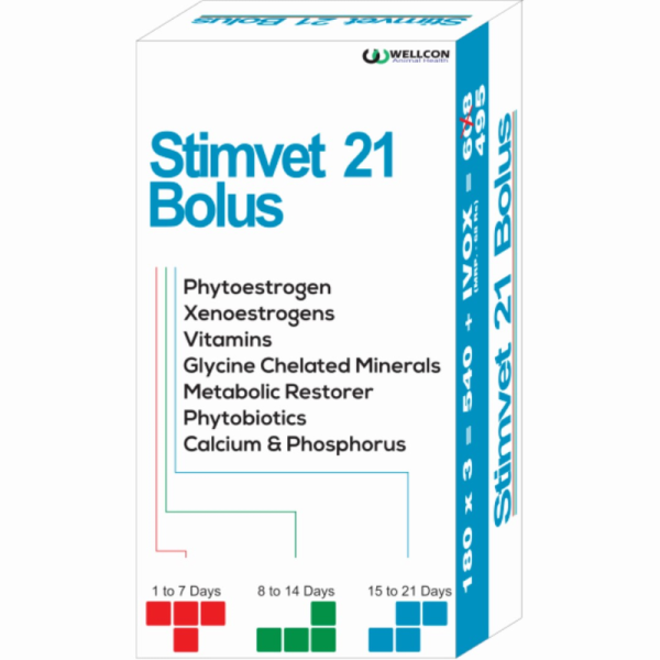 Stimvet 21 Bolus - Wellcon Animal Health