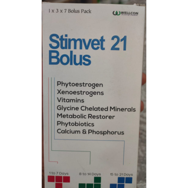 Stimvet 21 Bolus - Wellcon Animal Health