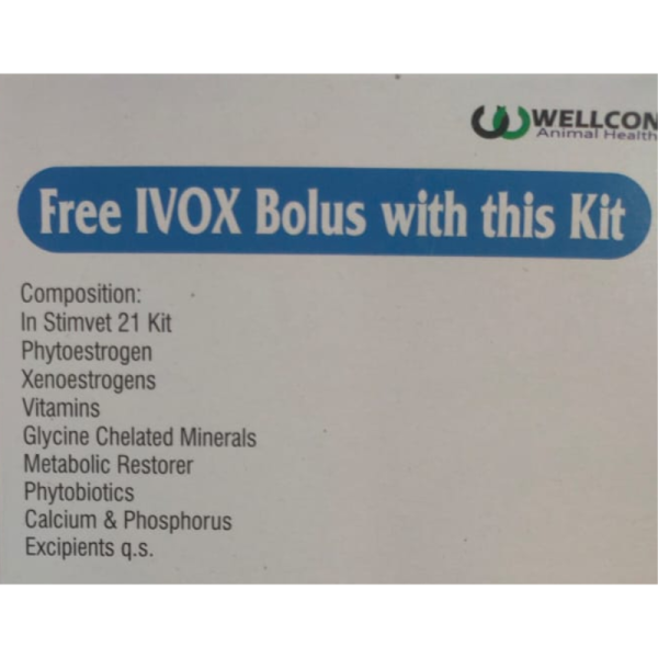 Stimvet 21 Bolus - Wellcon Animal Health