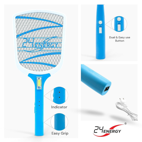Electric Mosquito Racket - 24Energy