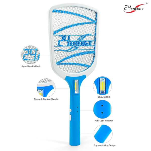 Electric Mosquito Racket - 24Energy