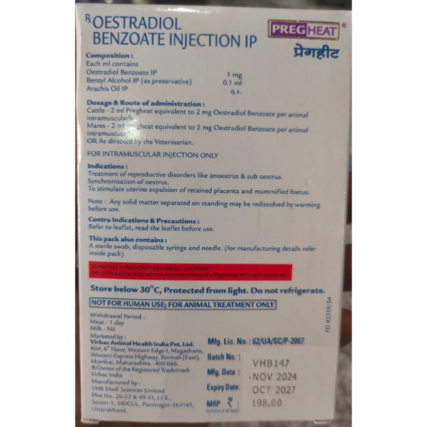 Preg Heat Injection - Virbac