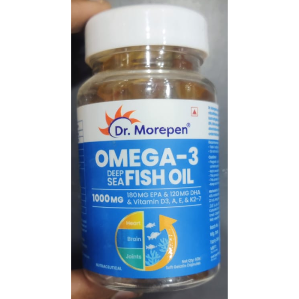 Omega-3 Fish Oil - Dr. Morepen