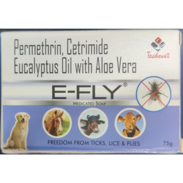 E-Fly Medicated Soap - Techovet Pharma Ptd Ltd