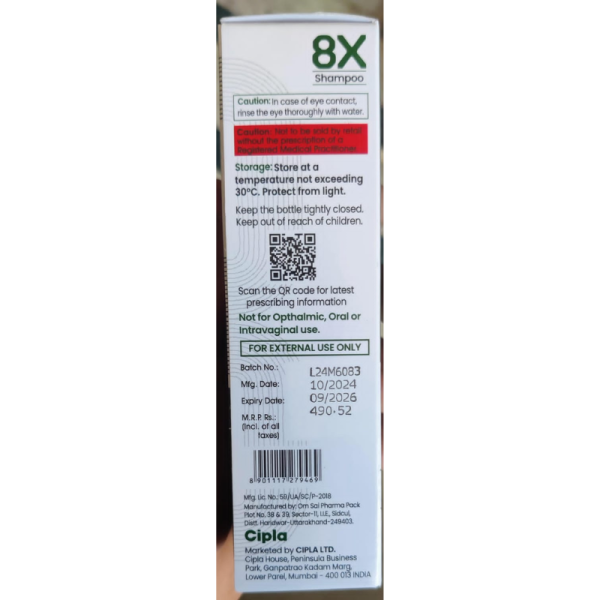 8x Shampoo - Cipla