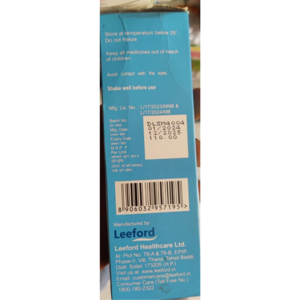 Melamine Lotion - Leeford Healthcare ltd