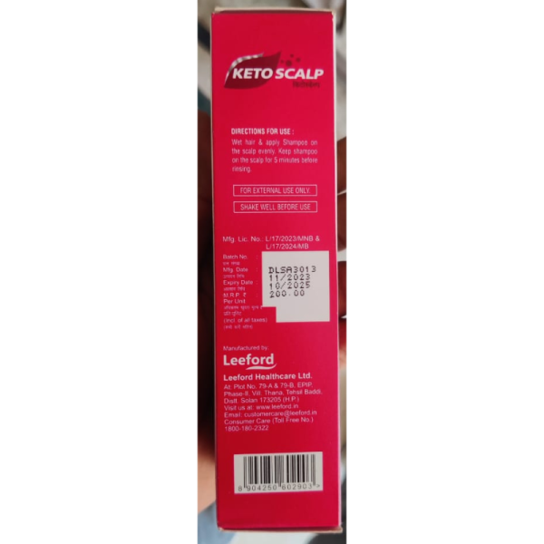 Ketoscalp Shampoo - Leeford