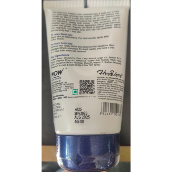 Hair Vanish for men - WOW
