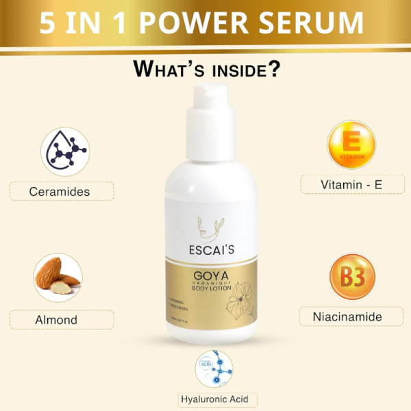Goya Organic Body Lotion - Escai's