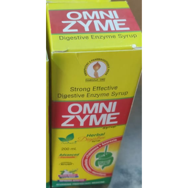 Omni Zyme Syrup - Omnipotent S Pharmaceuticals