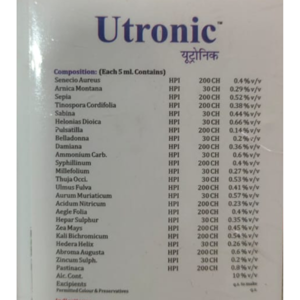 Utronic - Ashoka Homoeopathic