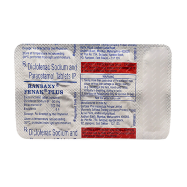 Fenak Plus Tablets - RANBAXY
