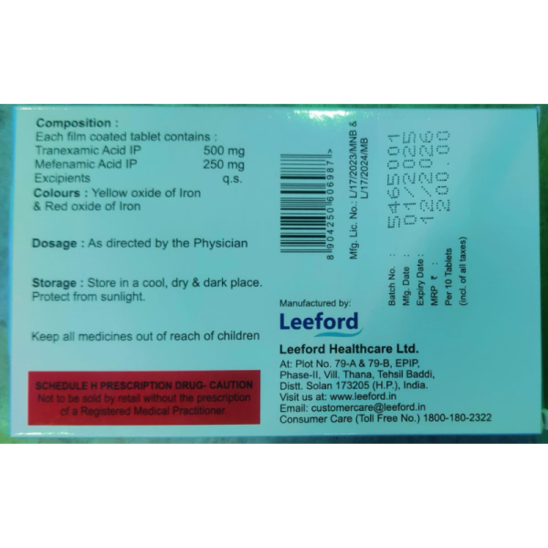 Tenacid-MF Tablets - Leeford Healthcare ltd