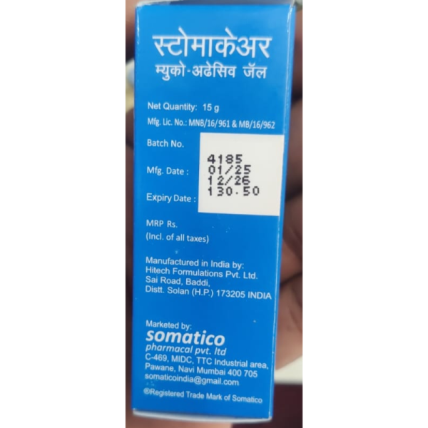 Stoma Care Muco- Adhesive Gel - Somatico