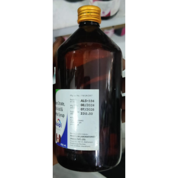 Alkasip Syrup - Franklin Laboratories (India) Pvt. Ltd.